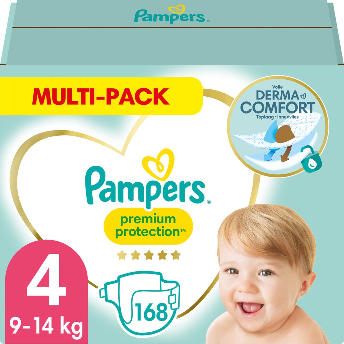 ceneo pampers.premium care mega pack