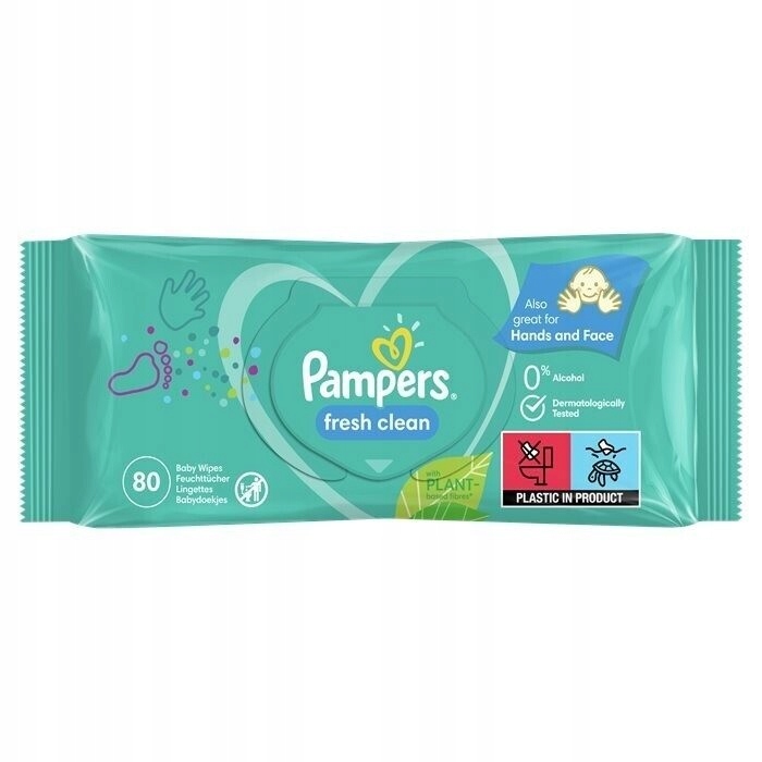 pampers chusteczki pure