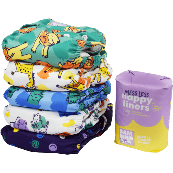 pieluchy bambiboo mini 3-8 kg