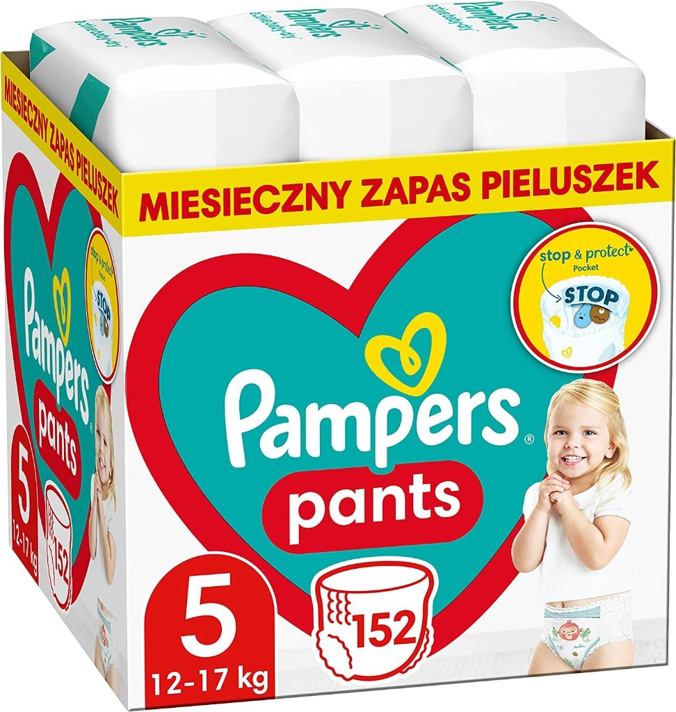 pantsy pampers tasma z tylu