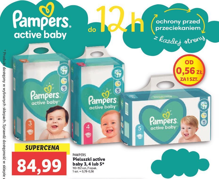 pampers podczas ospy