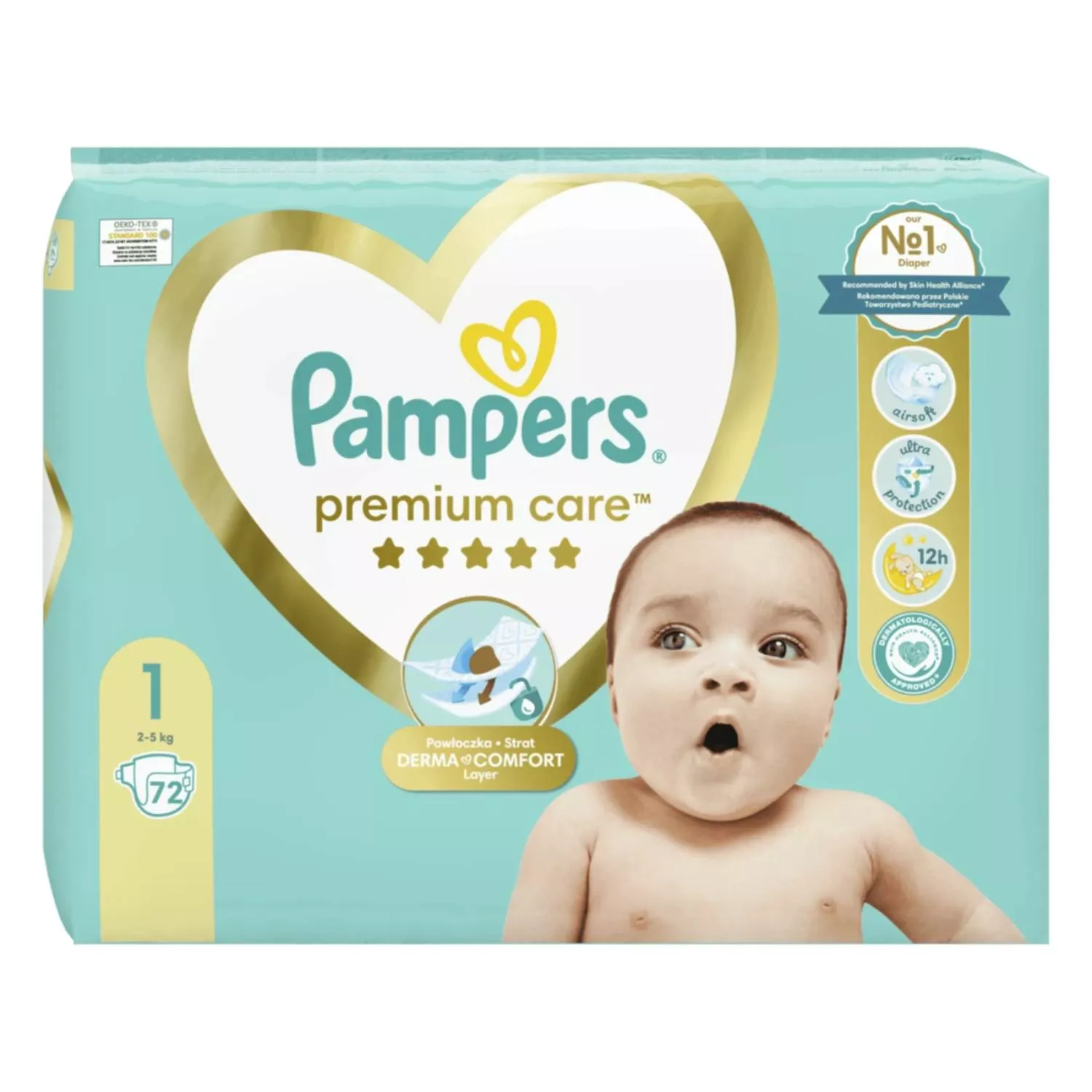 pampers pomarańczowe 2