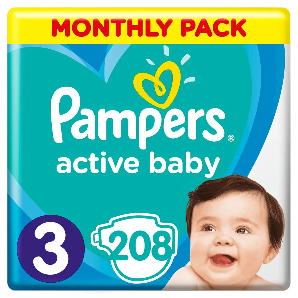 aqua pure pampers