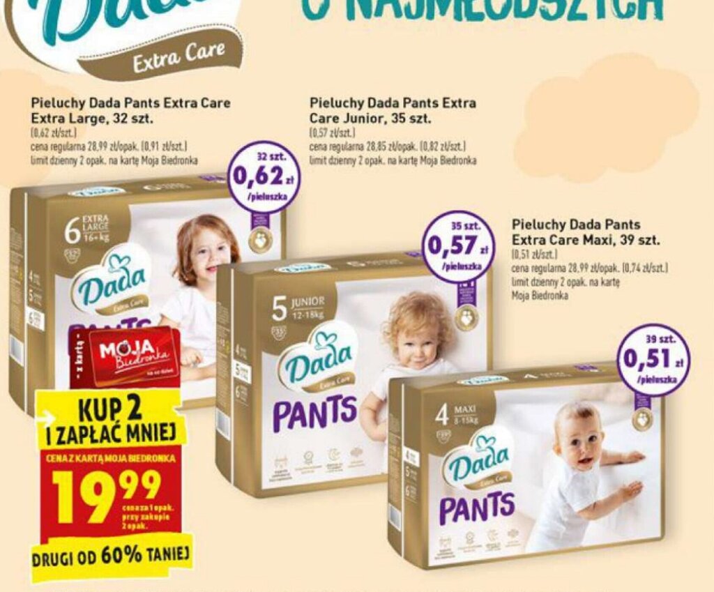 pampers premium care pieluchy 1 cena