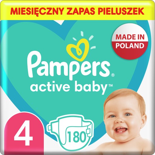 pampers pieluszki active baby 5 junior 150 szt