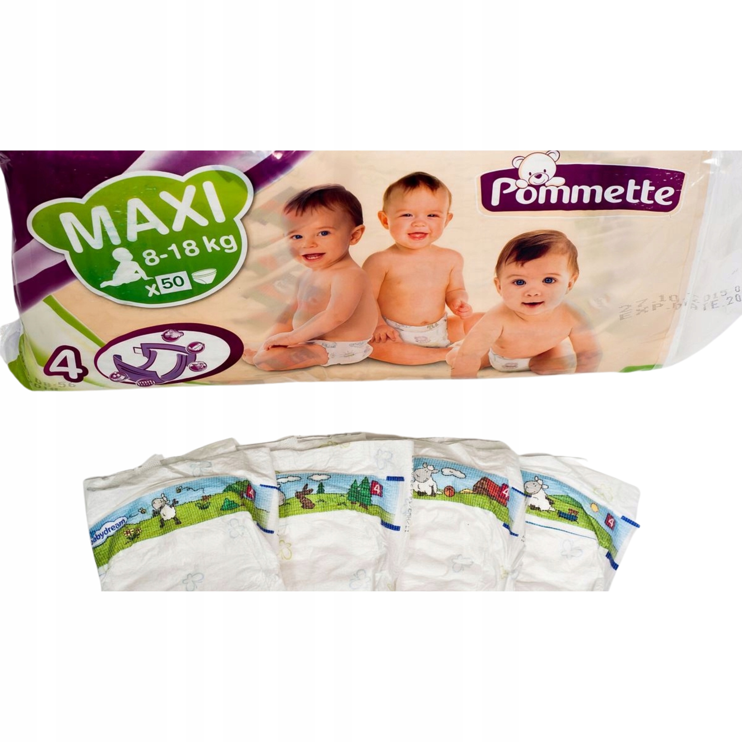 pampers premium care pieluchy 3 204szt zapas