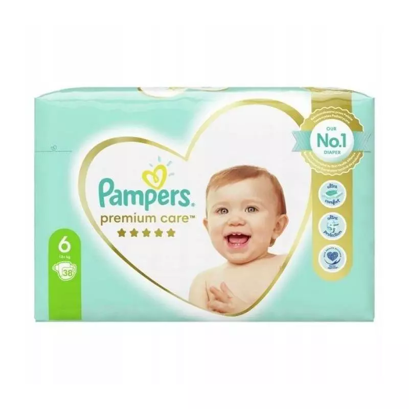 zapinanie pieluszek pampers premium care