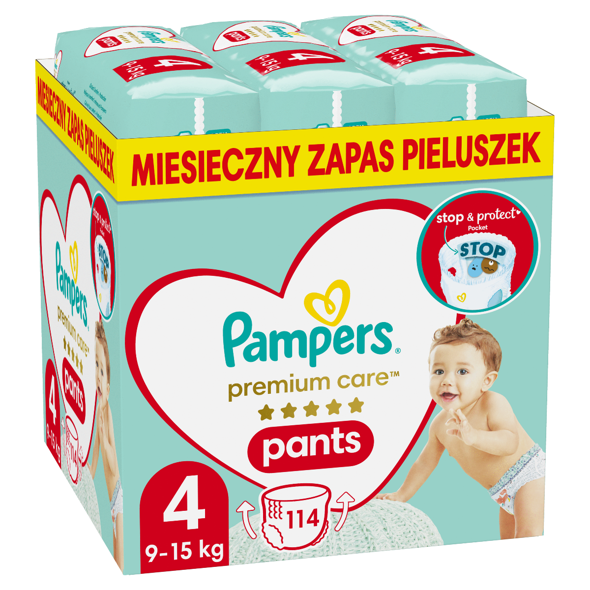 pampers pieluchy 3 60 sztuk