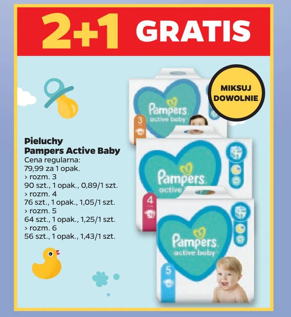 suchy pampers po 5 godzinach