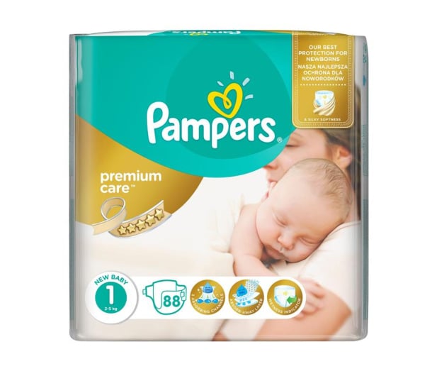 pampers premium care 120 szt 6 do 10 kg