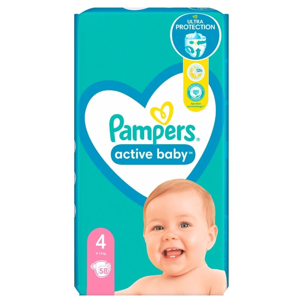 pampers pieluszki active baby 3 midi 208