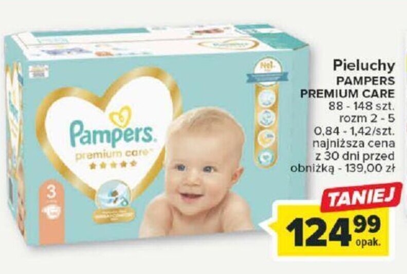 pieluchomajtki pampers 6 xl