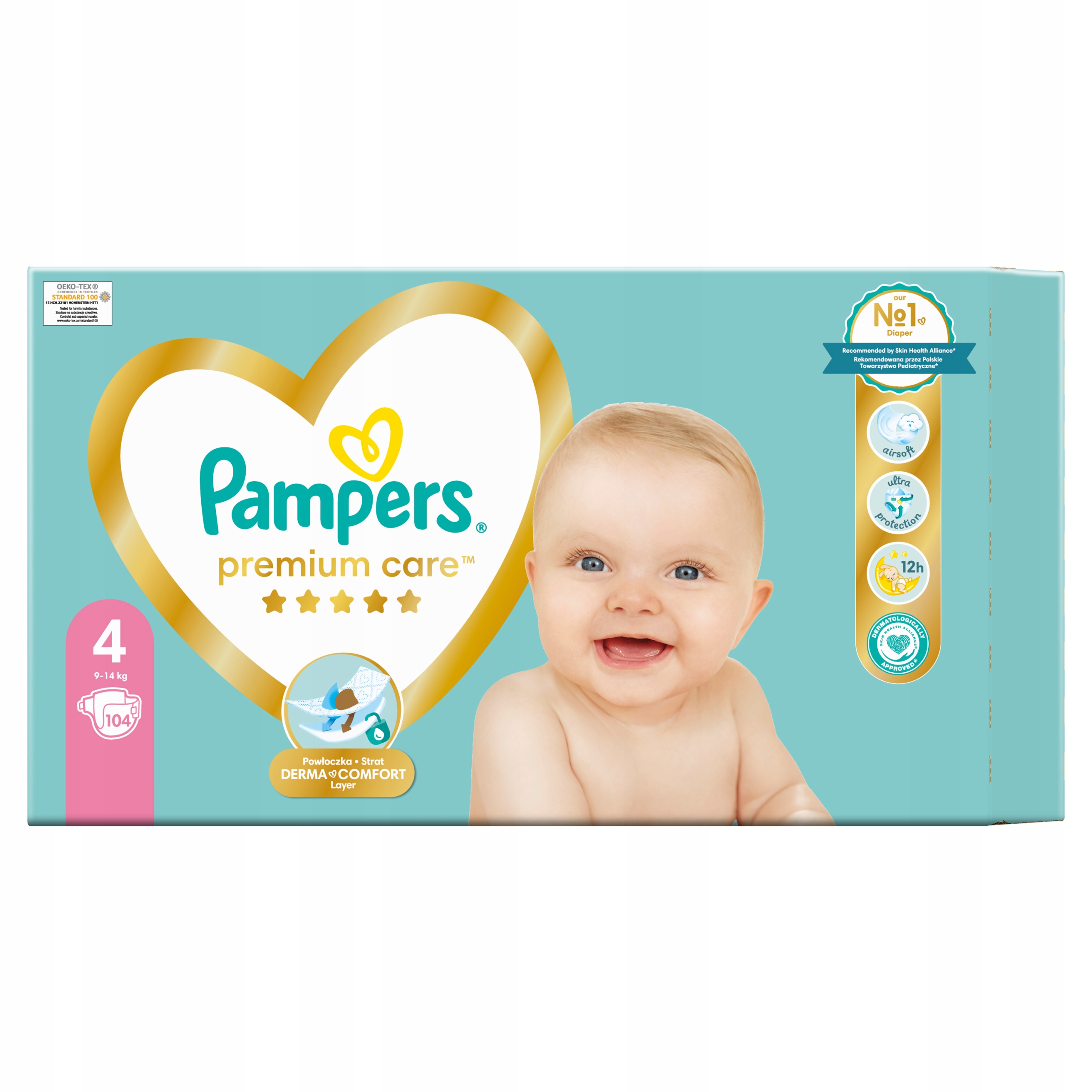 pampers old pee