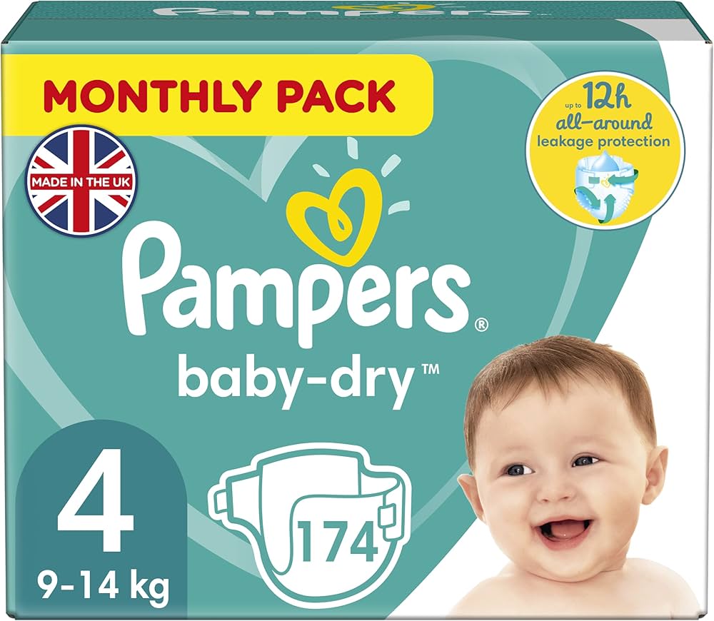 pampers pure pieluchy 4