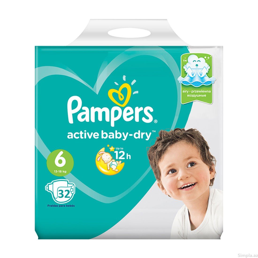 pampers oznaczenie zasikania