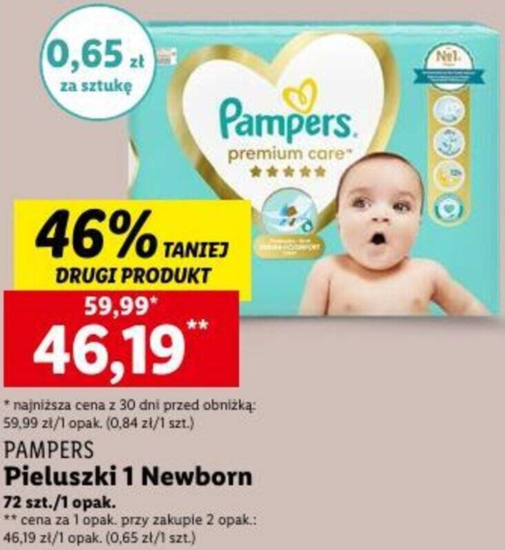 pampersy pampers nr 4