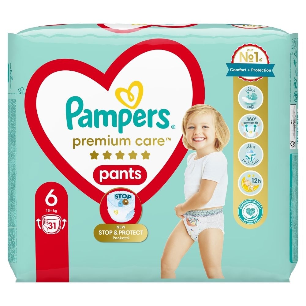 pampers protection pure