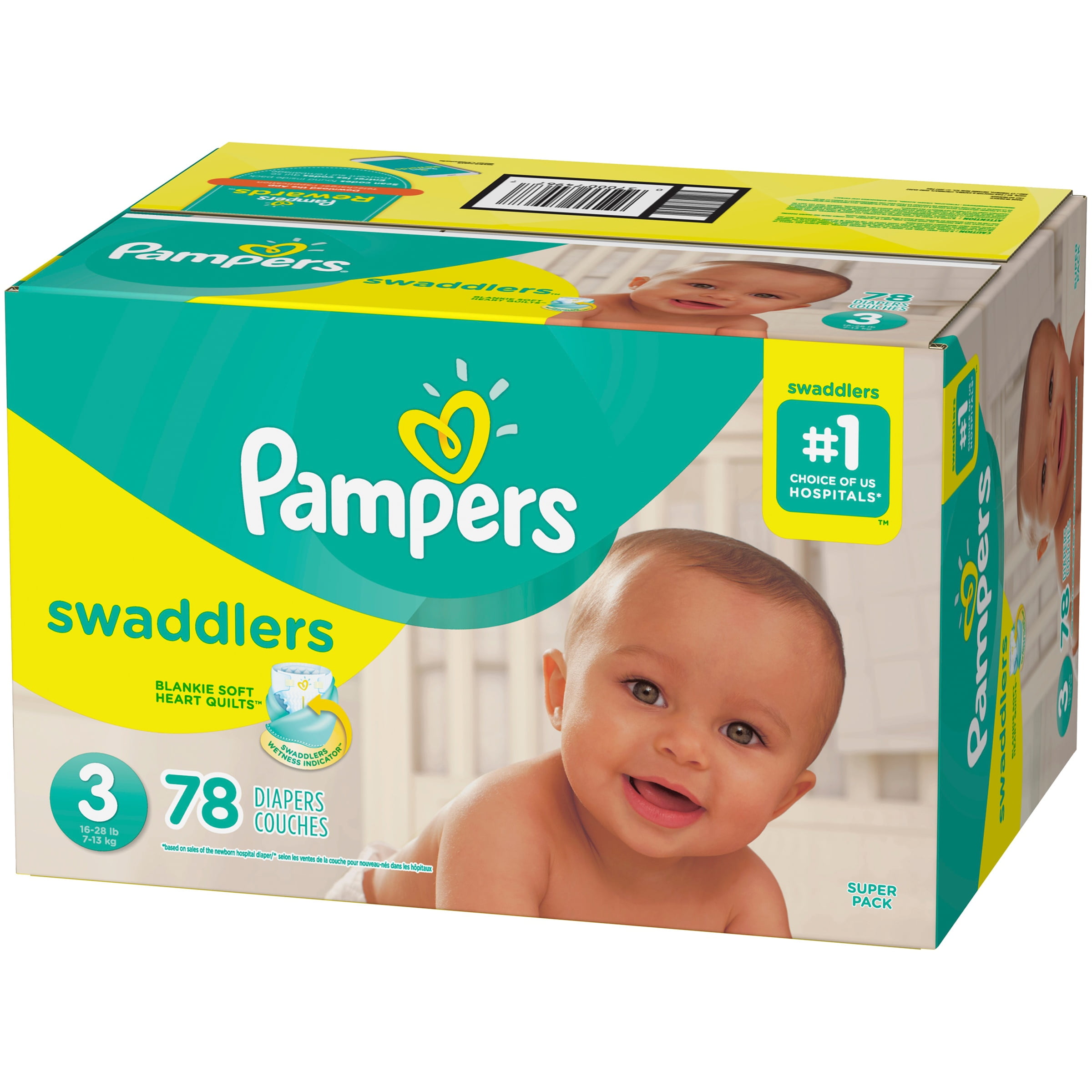 pieluchy pampers 3 80 szt