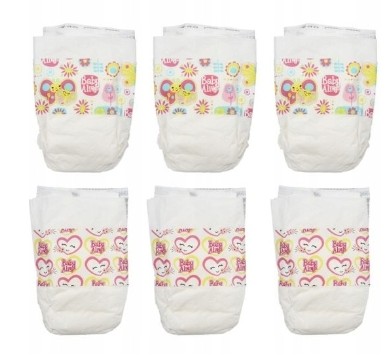 pampers premium cre zielone i biale