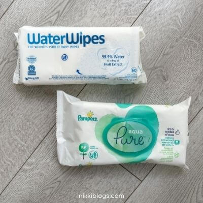 pampers sensitive chusteczki 4x64