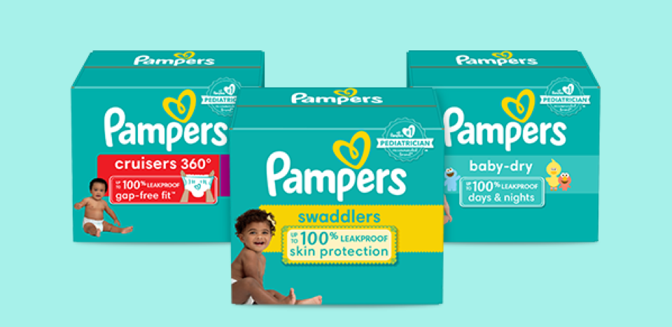 pampersy z pampers 5duza paczka