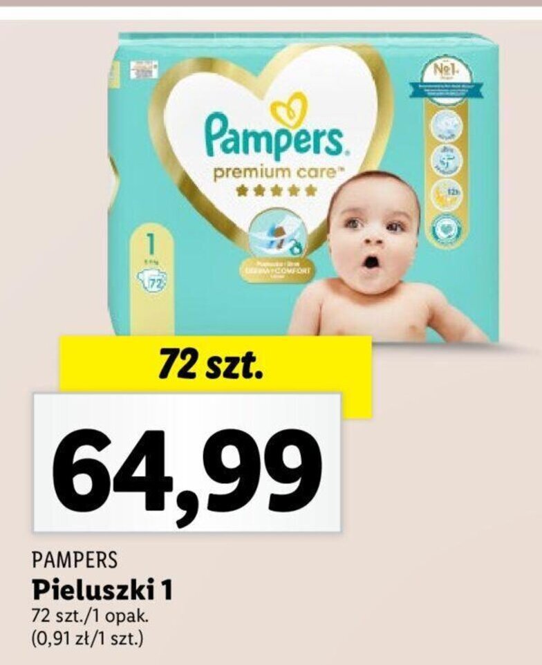 pampers 3 90 sztuk baby dry