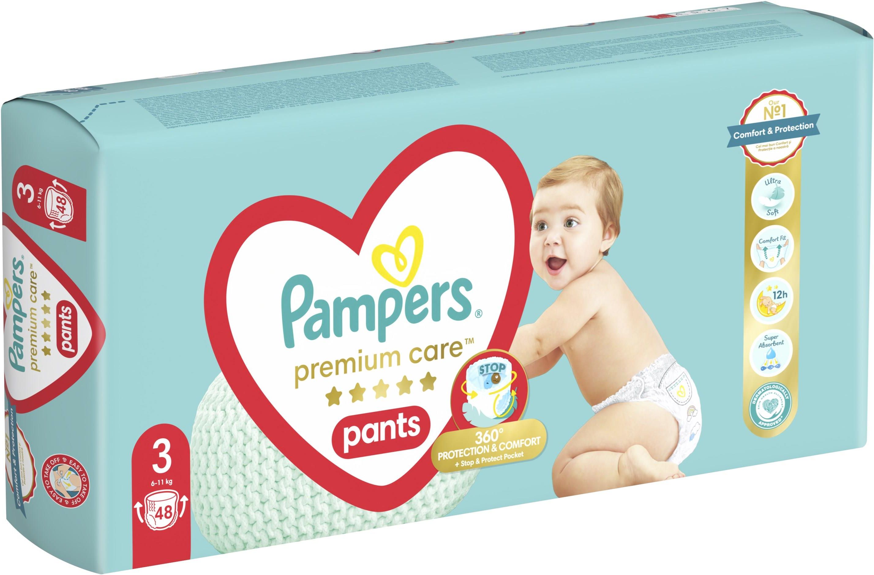 pampers premium protection 4