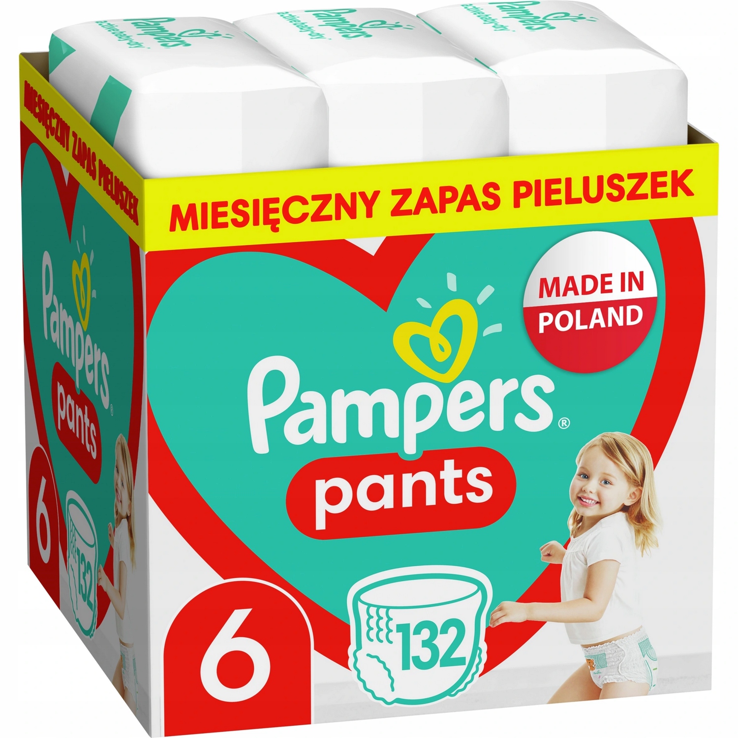 pieluchy pampers ze wskaźnikiem wilgotności