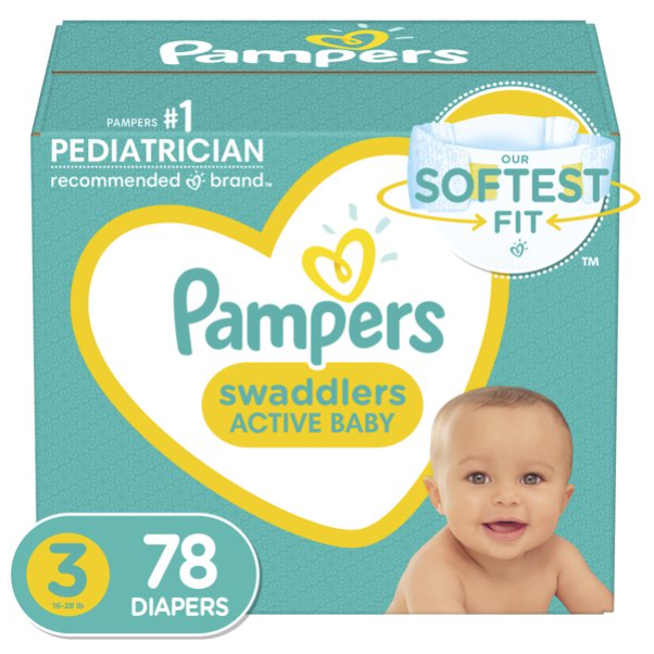 pampers active baby 126 sztuk