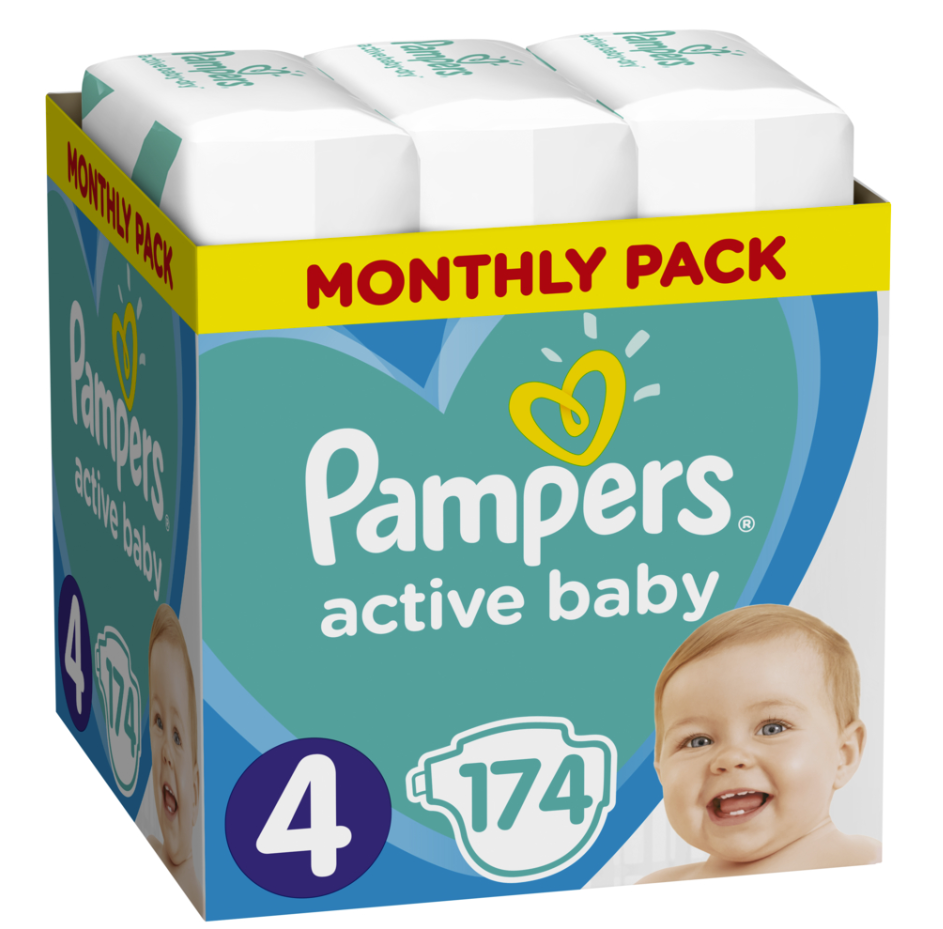 pieluchy pampers 3 208 sztuk