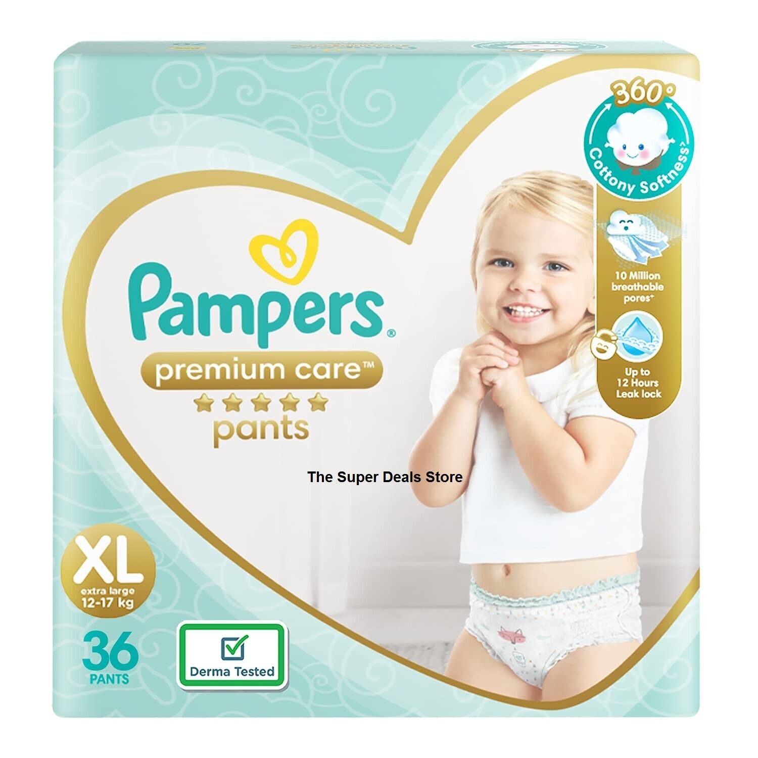 pampers wcięcie