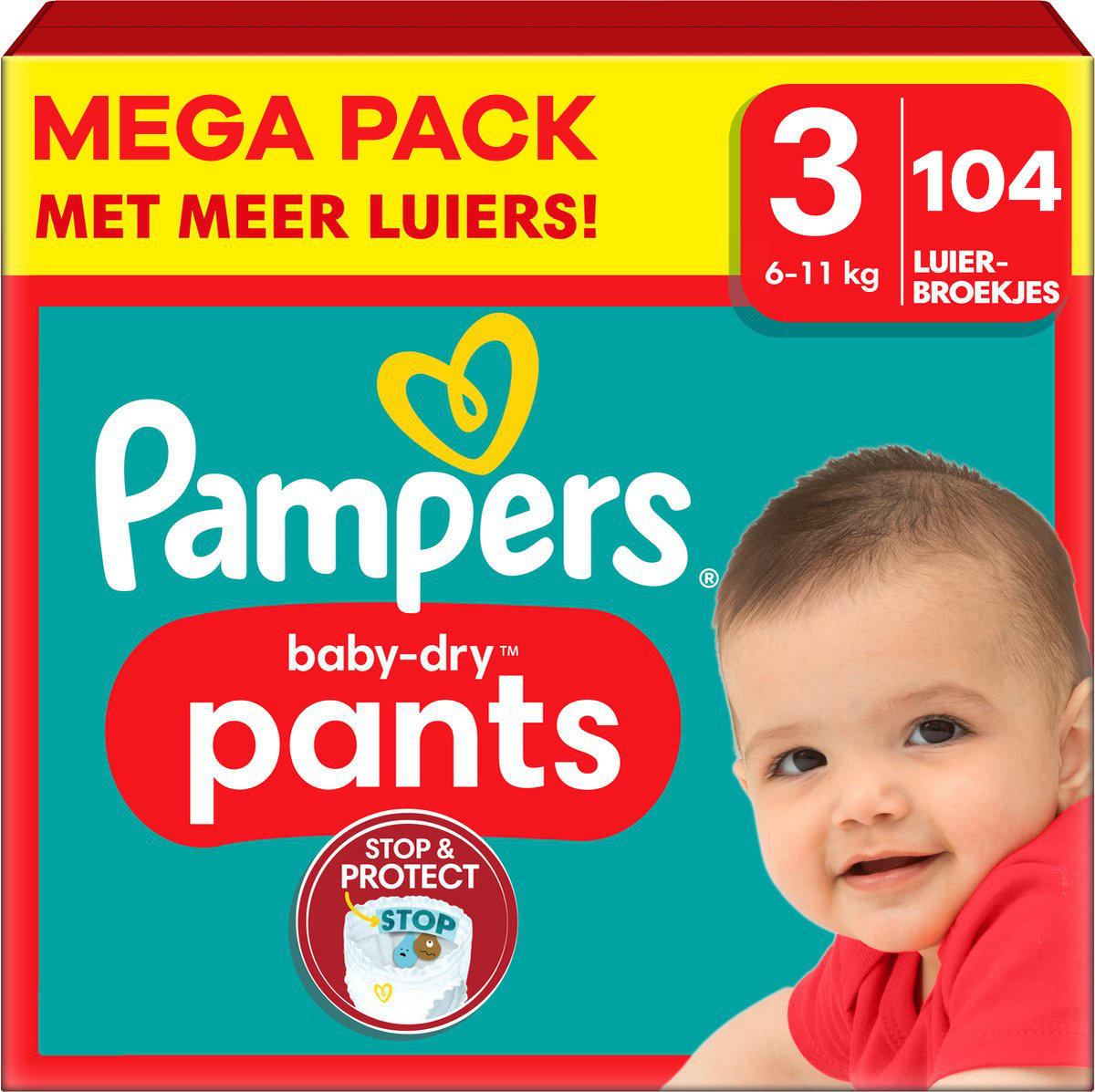 pampers baby dry 4 106 sztuk