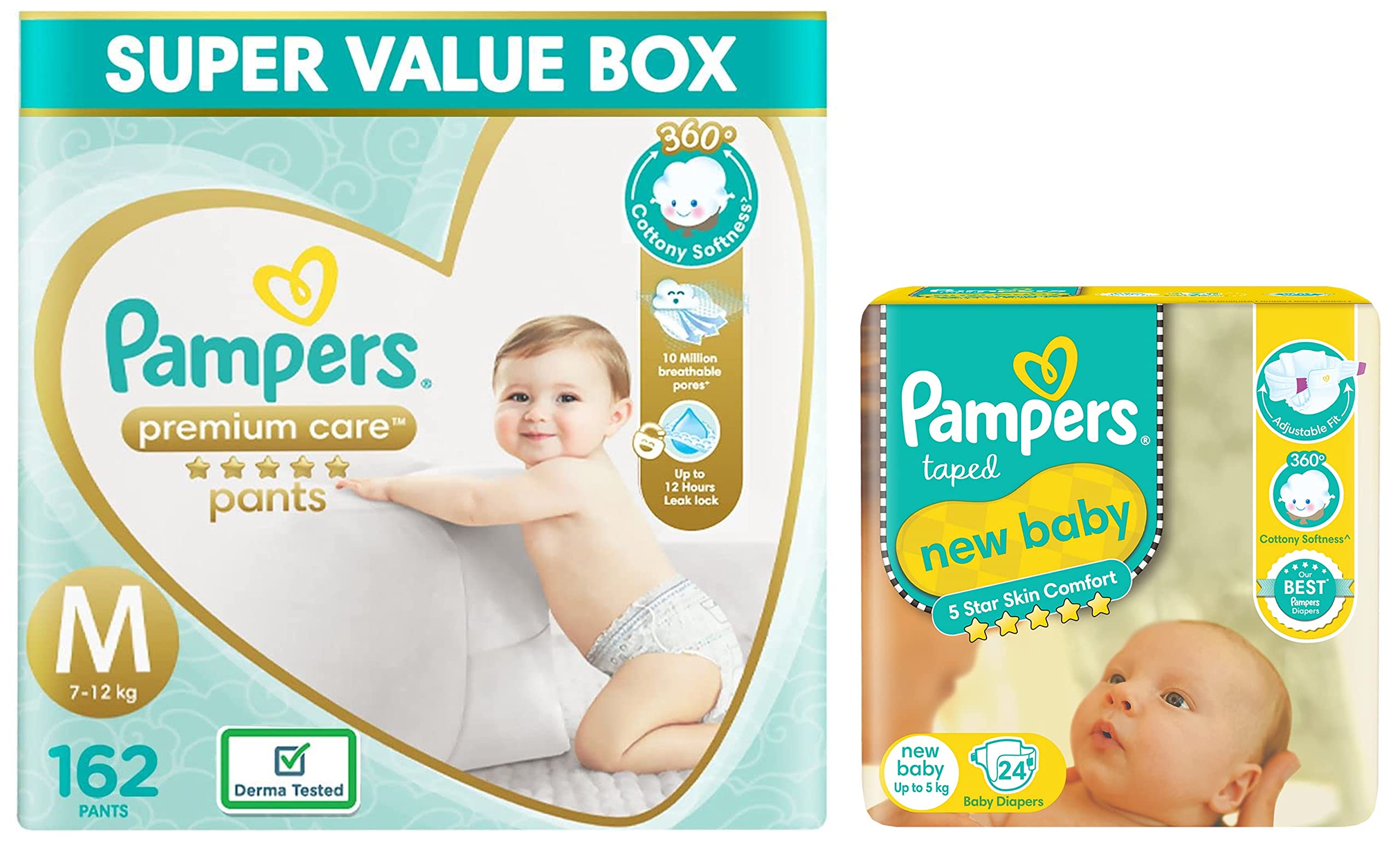 mega paka pampers 4