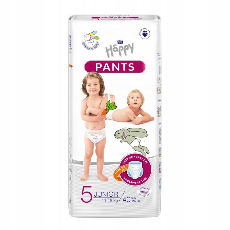 pampers niebiesko-zielone