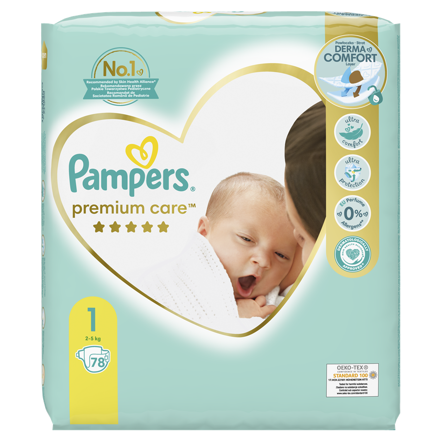 pampers newborn premium care opinie