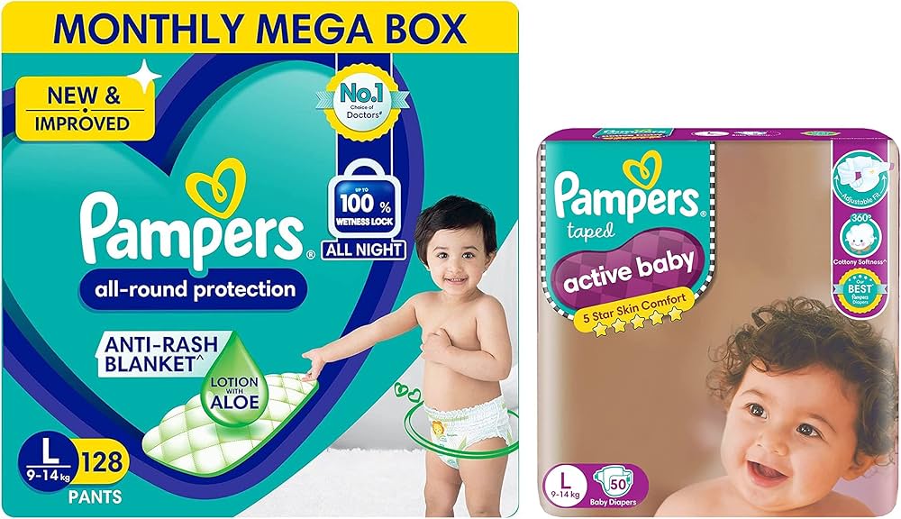 pieluchy pampers pure