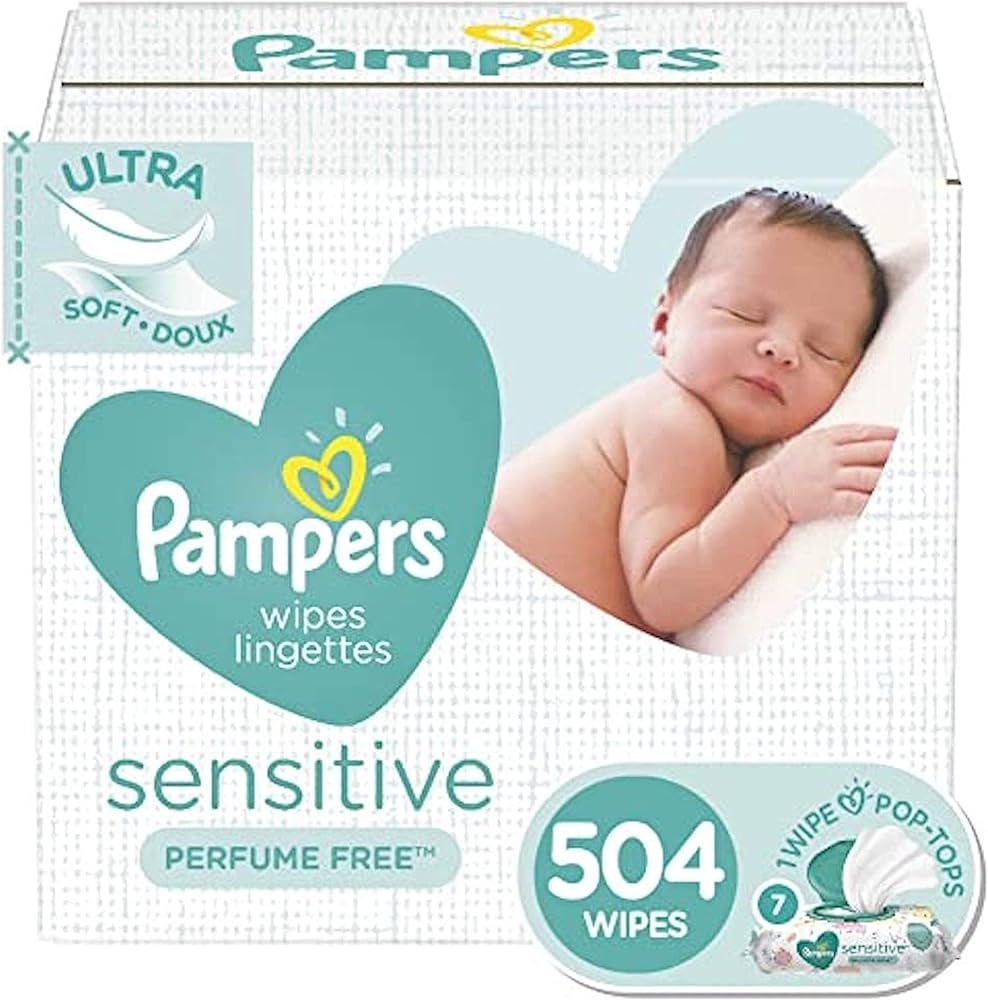 chusteczki pampers sensitive wizaz