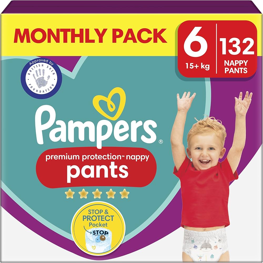 majtko pieluchy pampers all