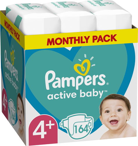 pampers 4 male opakowanie