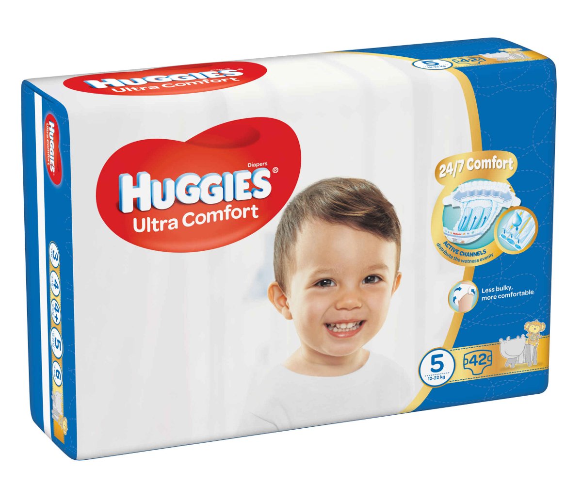 pampers cieczka