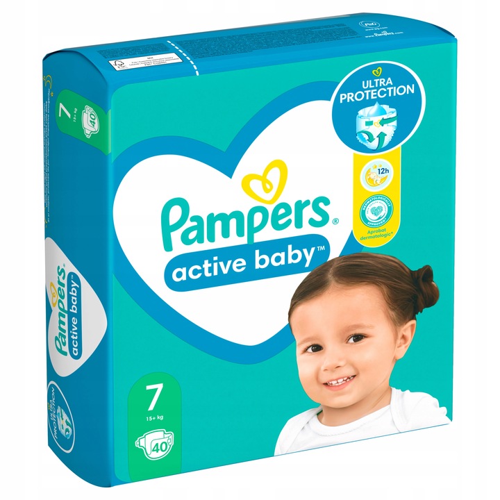 pampers active baby dry 4 76 szt