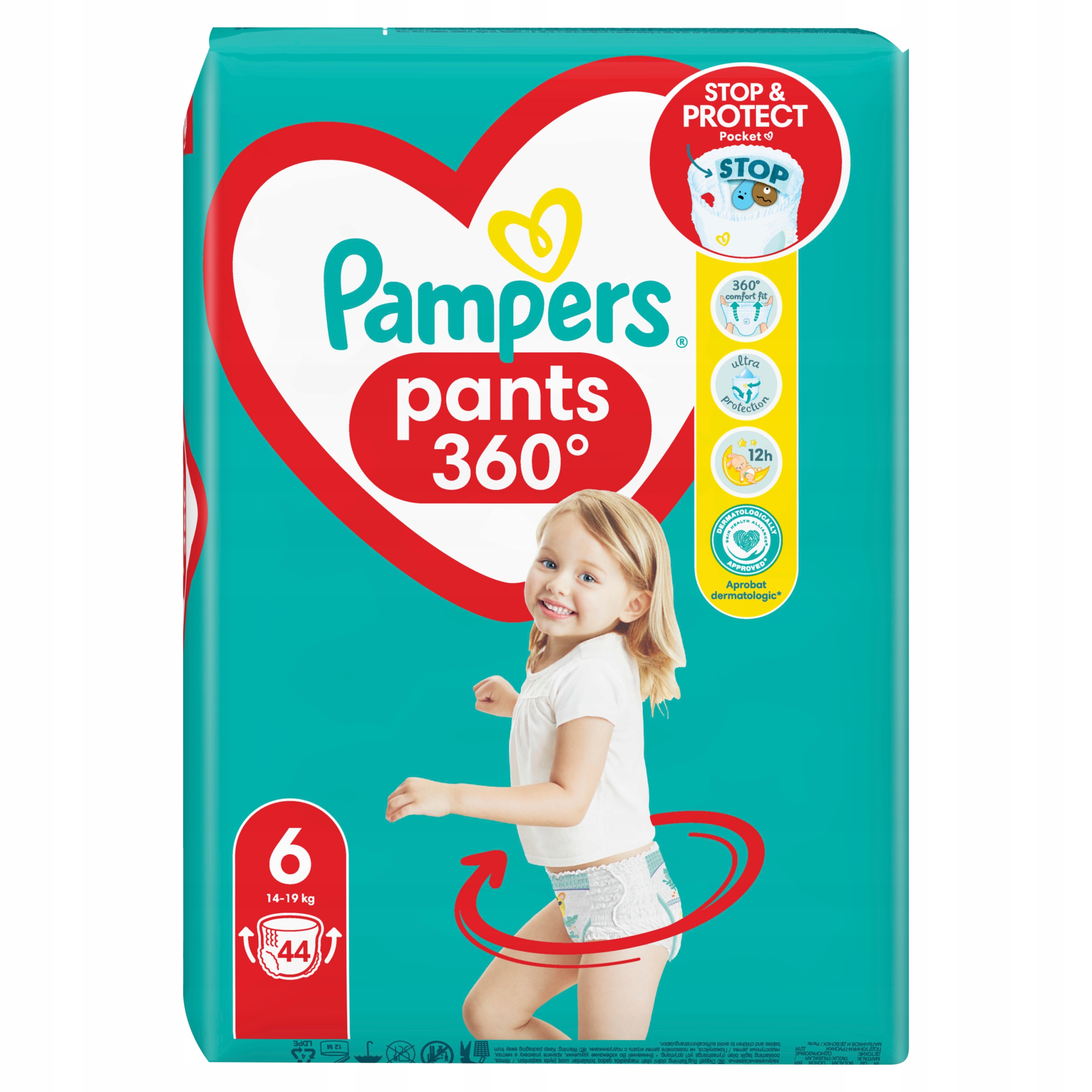 pampers size transparent