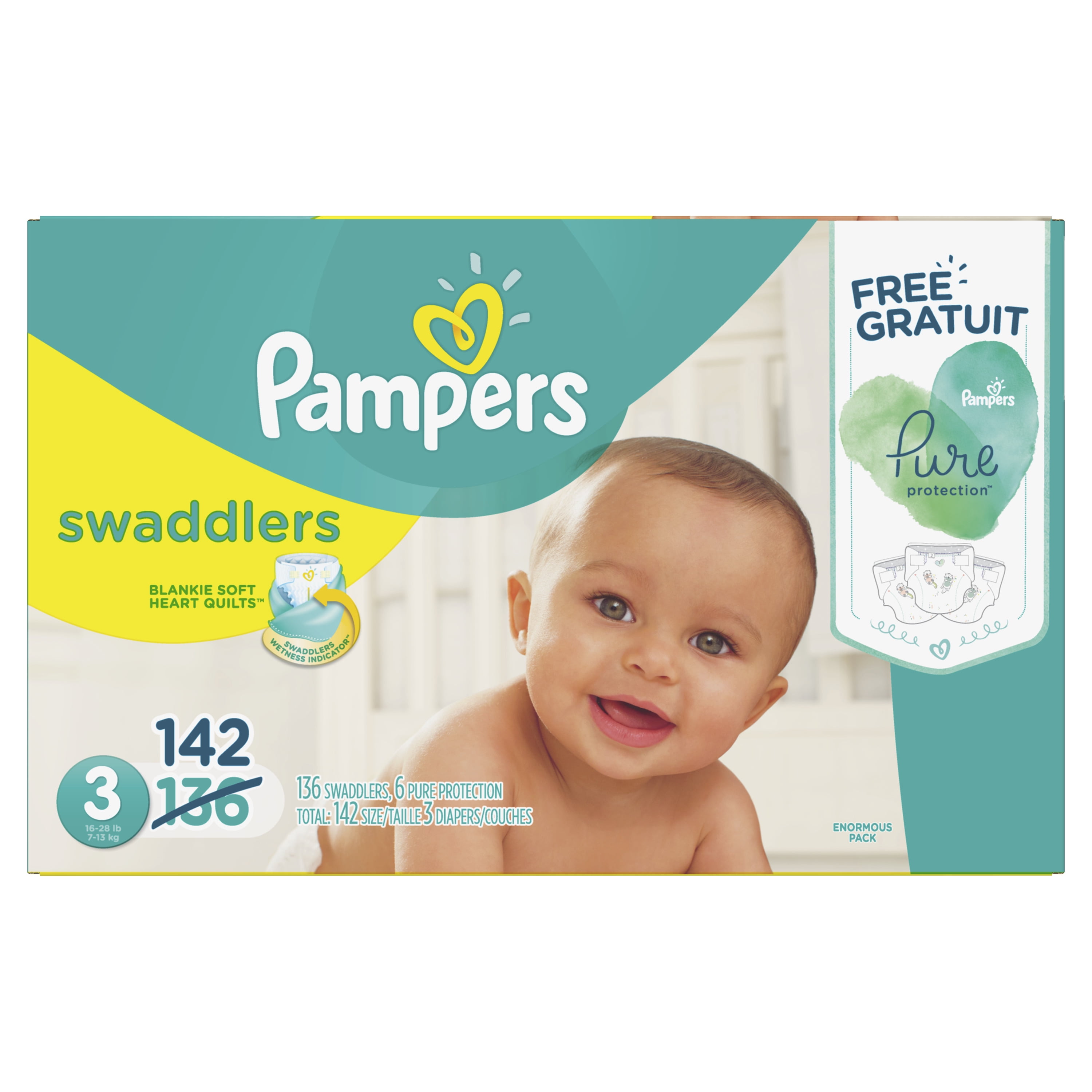 pieluchomajtki pampers 5 carrefour