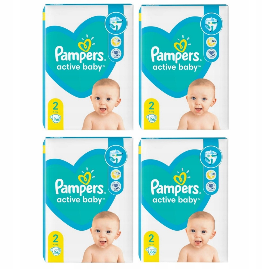 pampers pieluchy active baby 4 allegro