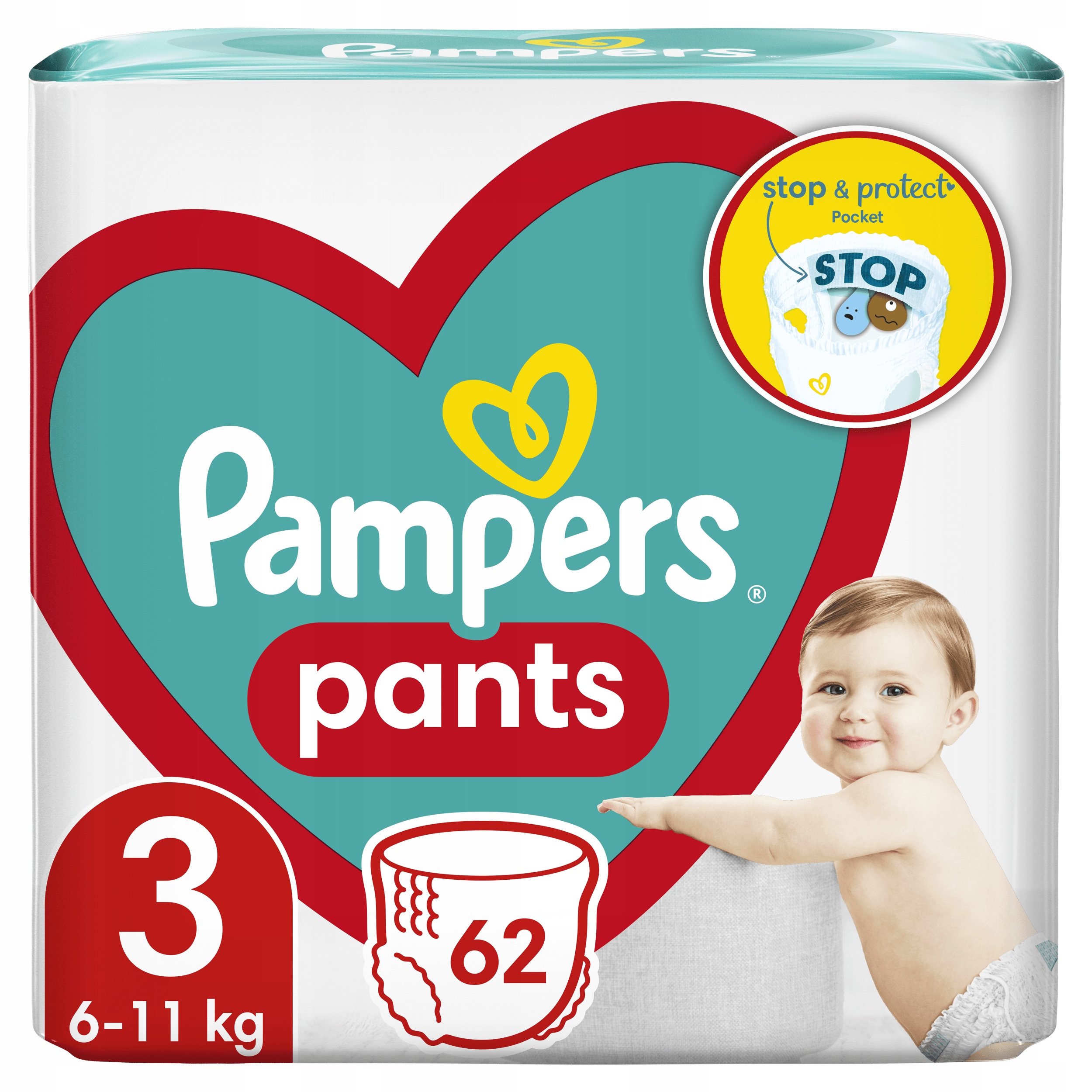 pampers pieluchomajtki rozmiar