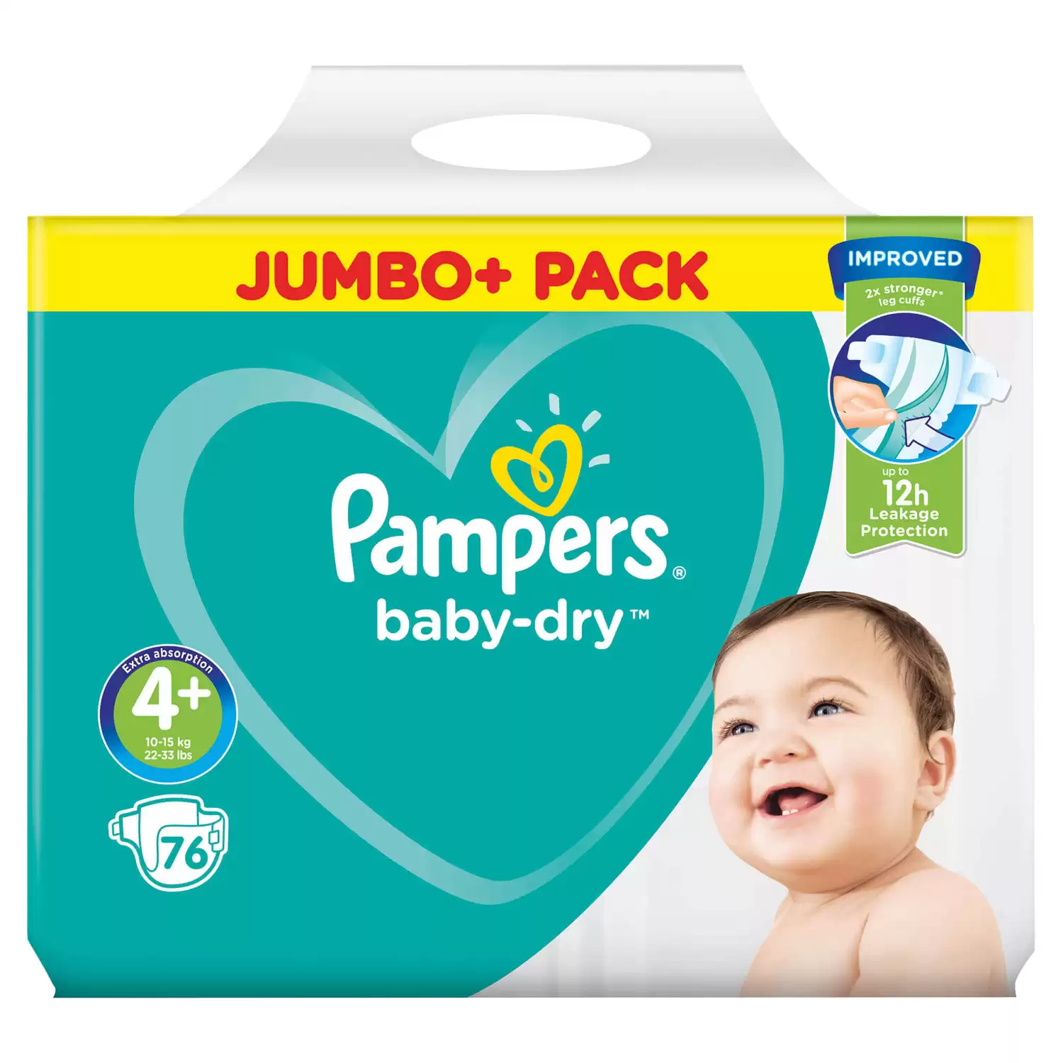 pampers 6 na dziecku