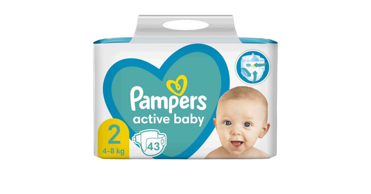 pieluchy pampers active baby