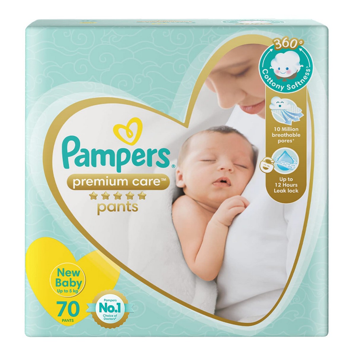 pampers box baby dry