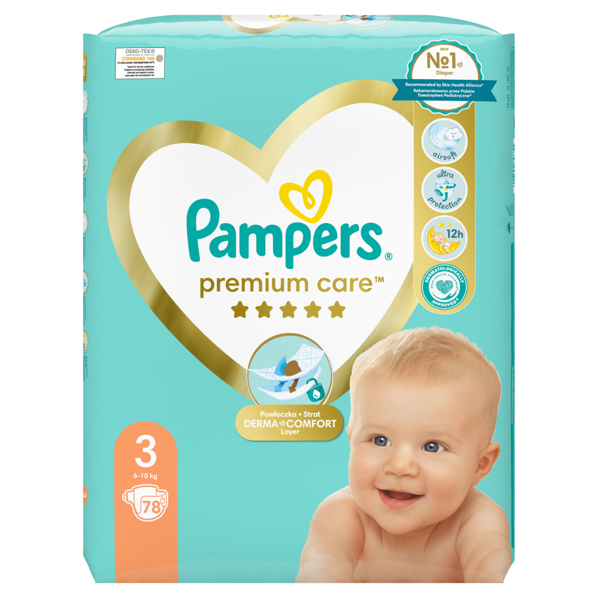 pampers sensitive pieluchy 1