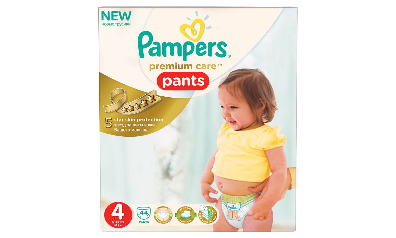 pieluchomajtki 4 pampers 49 szt